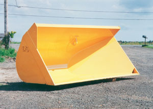 Hydraulic Side-dump Bucket